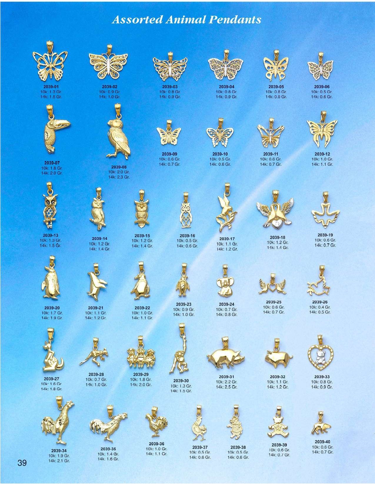 Animal Pendants