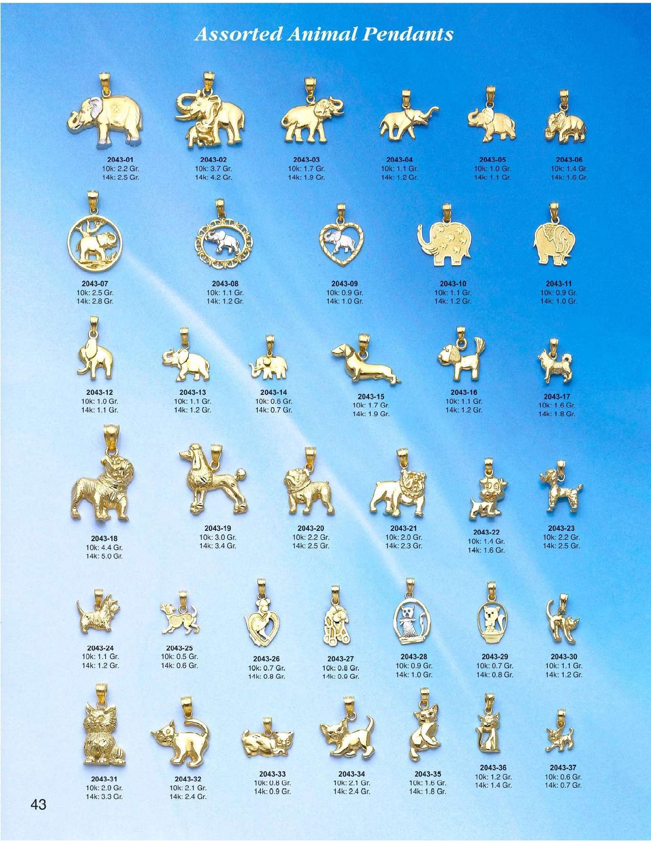 Animal Pendants