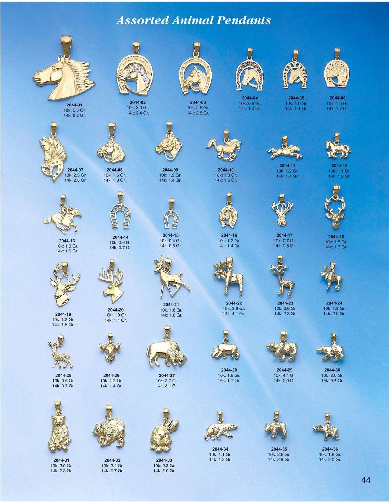 Animal Pendants
