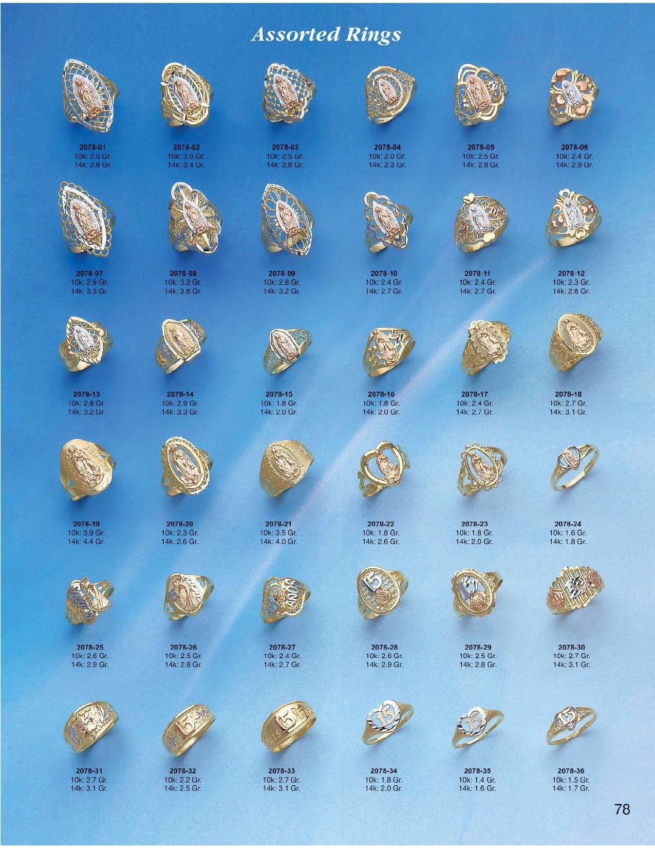 Assorted Rings