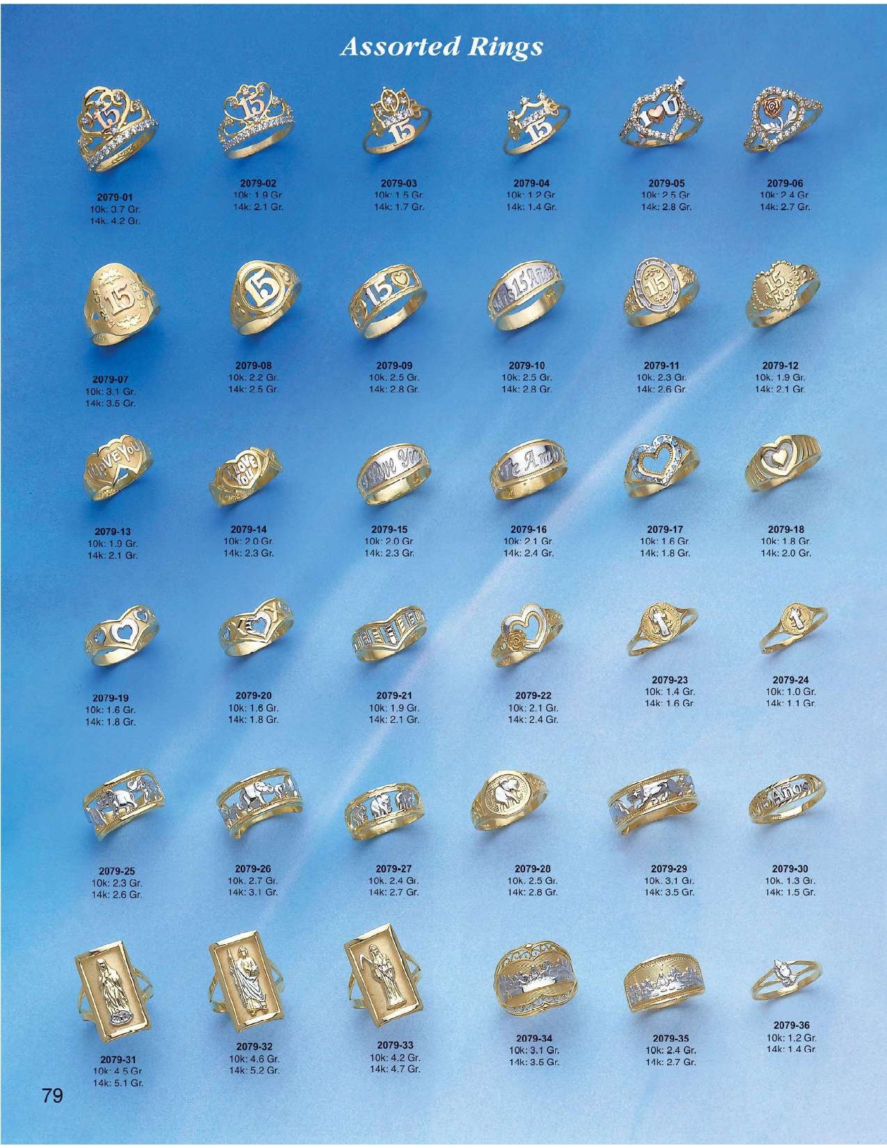 Assorted Rings