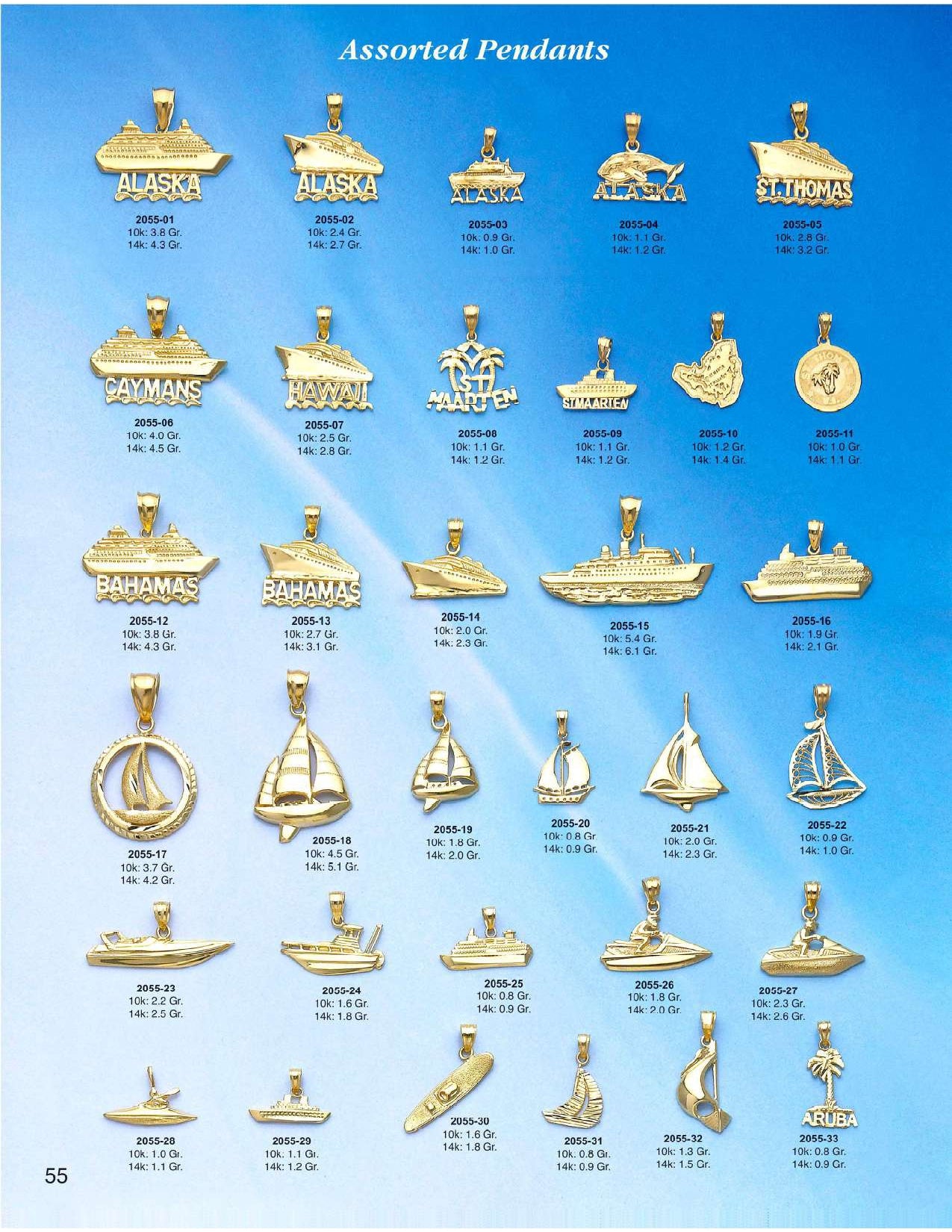 Assorted Pendants