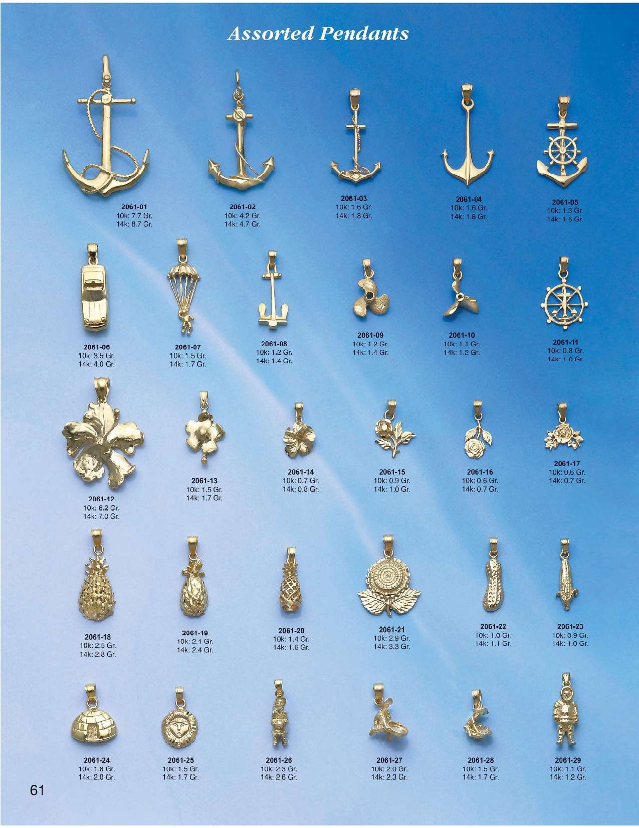 Assorted Pendants