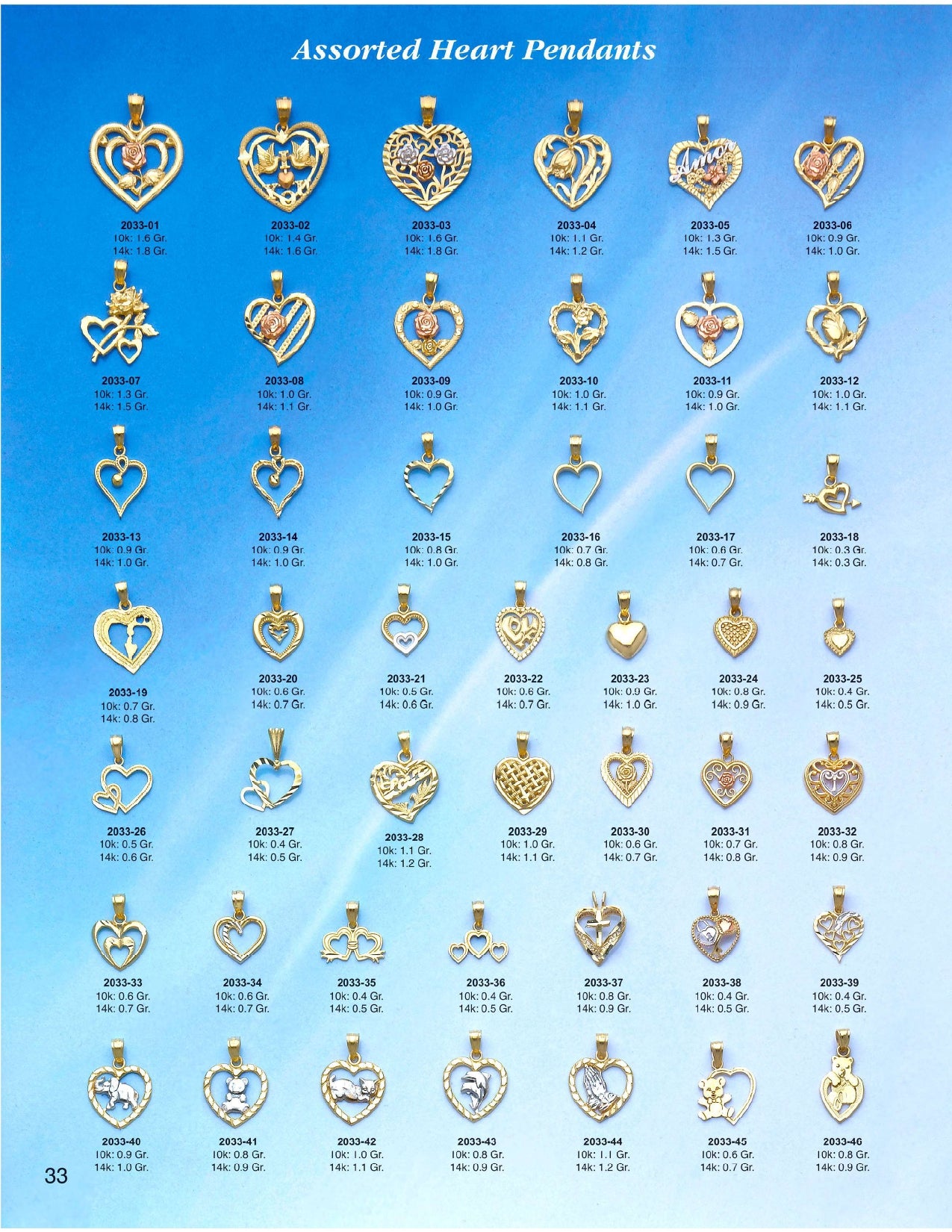 Heart Pendants