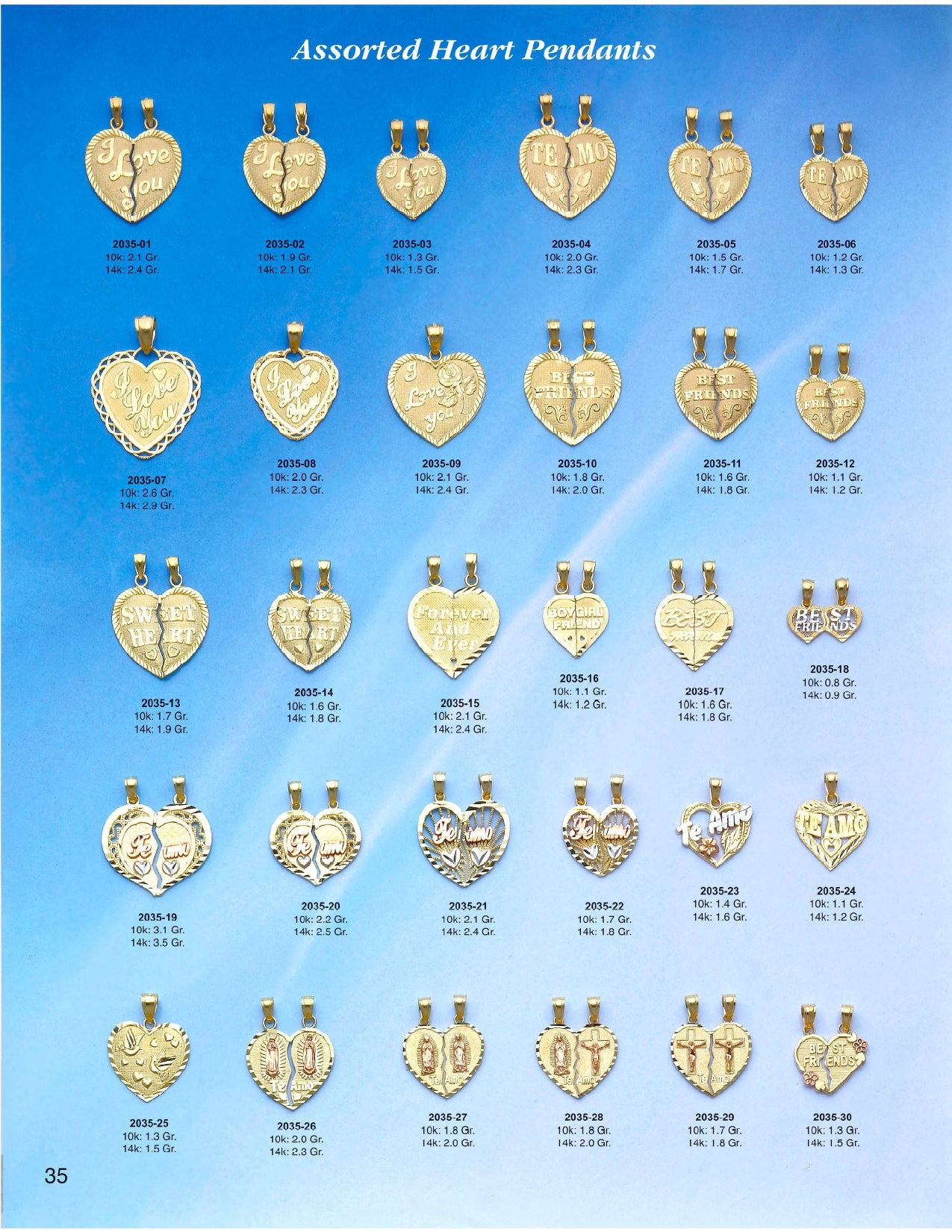 Heart Pendants