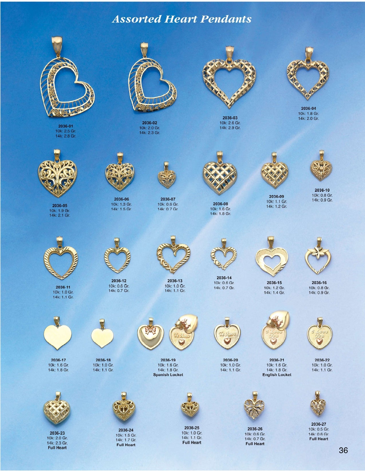 Heart Pendants