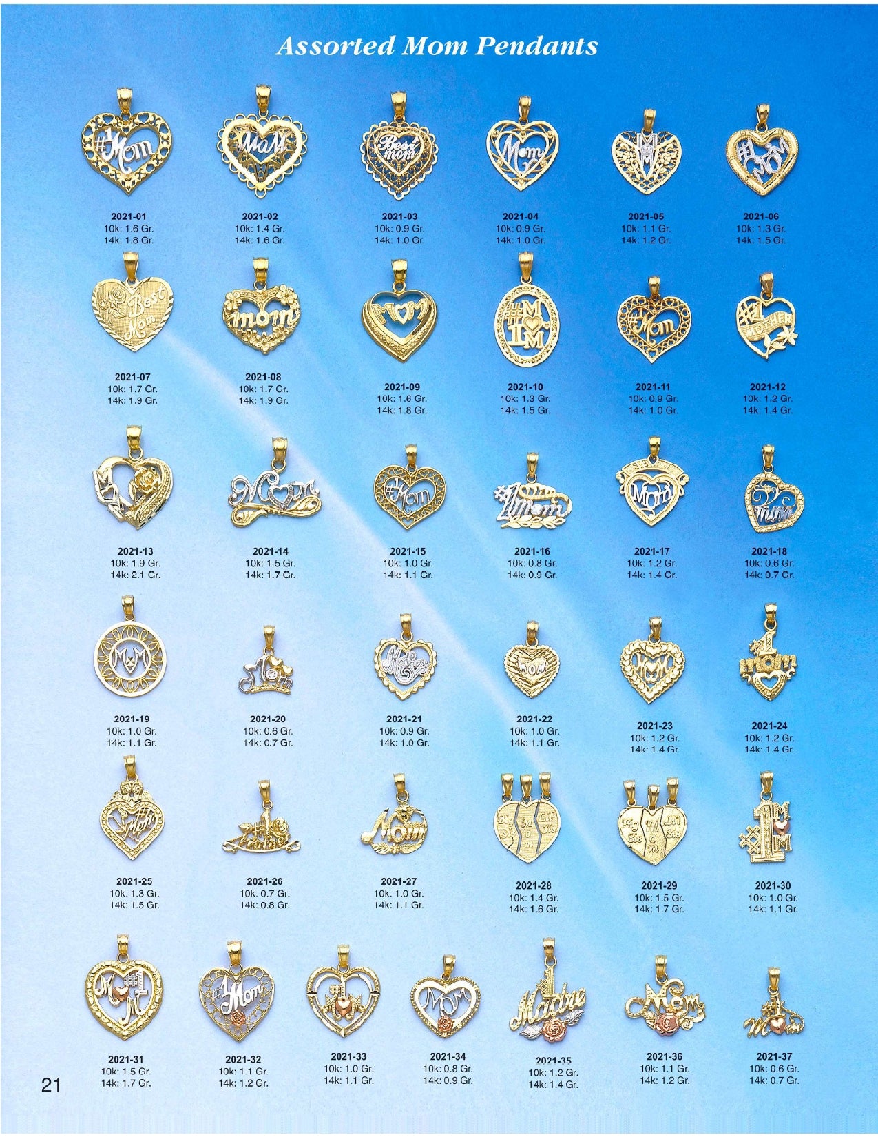 Mom Pendants